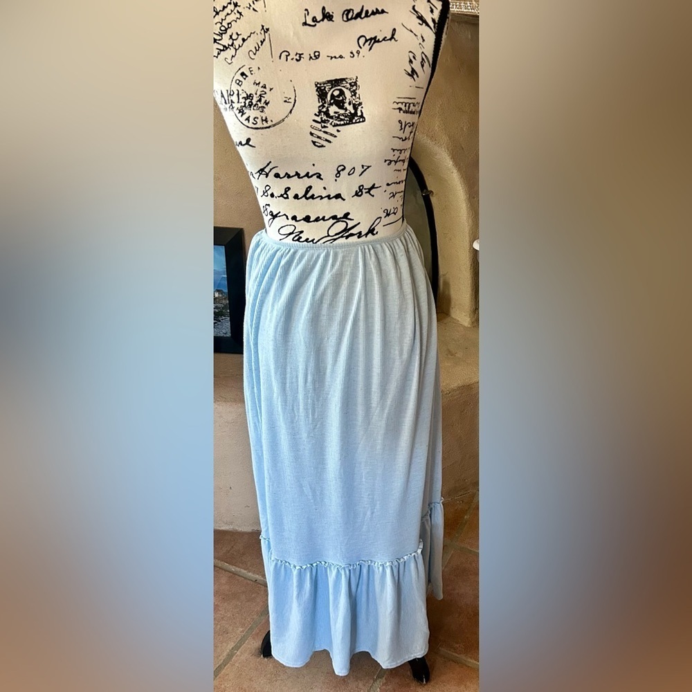 Free People Beach Convertible Wrap Maxi Skirt EUC - Picture 6 of 7